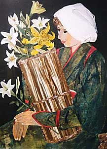 女と花