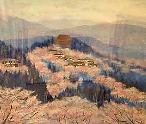 吉野山花見頃