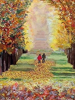 紅葉の路