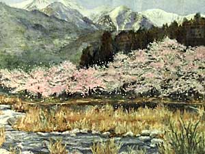 山里の春