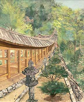 浄閑（吉備津神社回廊）