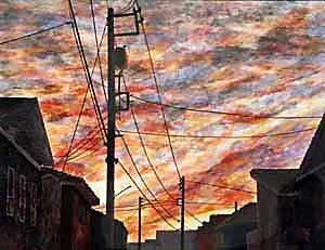 夕焼け空