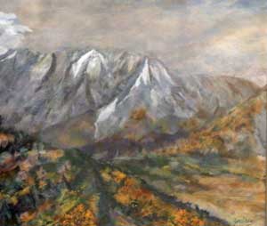 大山の秋