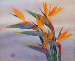 極楽鳥花