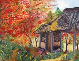 九年庵紅葉