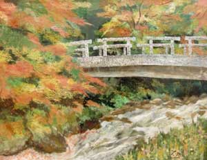 石柱渓の紅葉