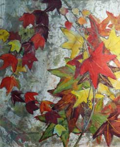 塩釜の紅葉