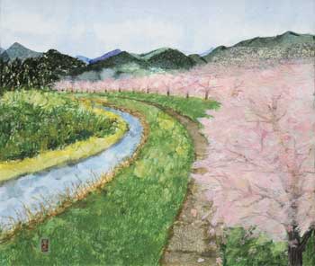 故郷の川原