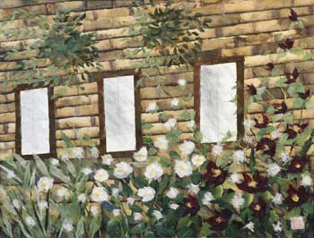 窓辺の花ばな