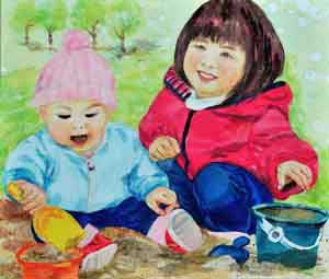 仲良し姉妹