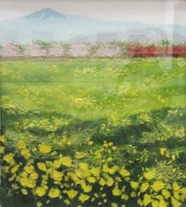 菜の花畑（習作）