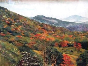 吾妻山秋景