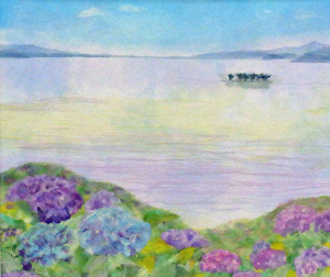 初夏の宍道湖