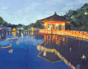 幽玄・浮見堂