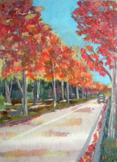 紅路景