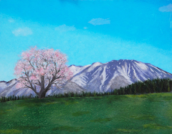 一本桜