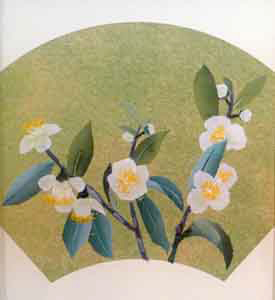 お茶の花（習作）