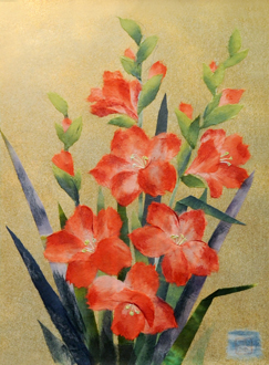 夏真っ盛り（グラジオラス）