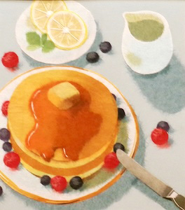 パンケーキいかが（習作）