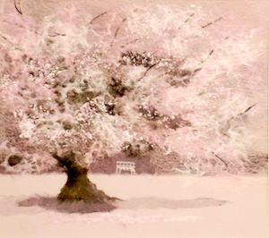 桜の樹の下で（習作）