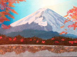 富士紅葉（臨写）