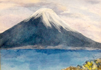 春光の富士