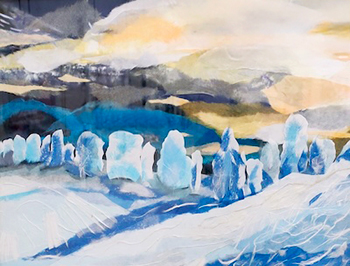 西光立つ八方山