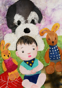 初めてのお友達