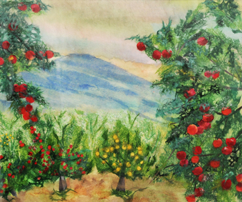 思い出のりんご園