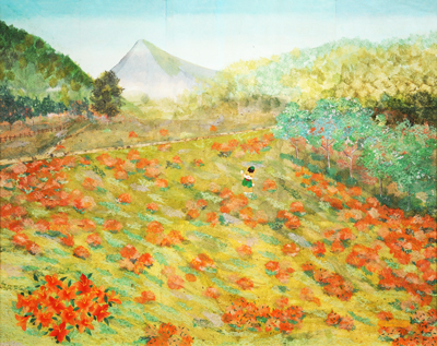 群馬県の県花（レンゲツツジ）