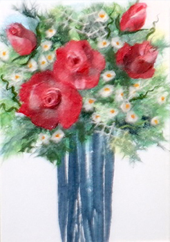 記念日・バラ（習作）