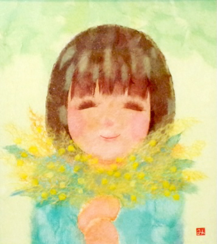 ミモザ（習作）