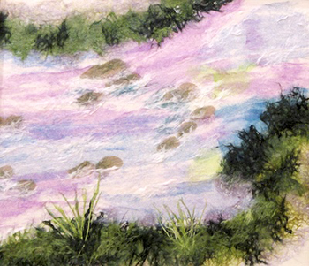 清き流れ（習作）