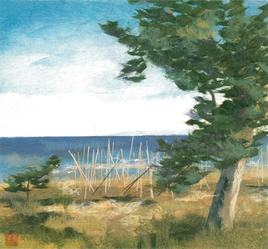 浜の昼下がり