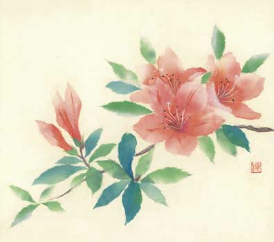 つつじの花
